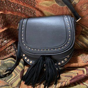 Imoshionusa Stylish Black Shoulder Bag
